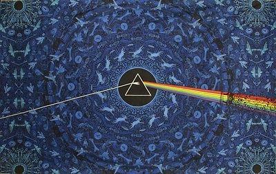 3D Pink Floyd Dark Side of Moon Tapestry Wall Hang Throw Dorm Decor 60x90, 30x45 - Sweet Us