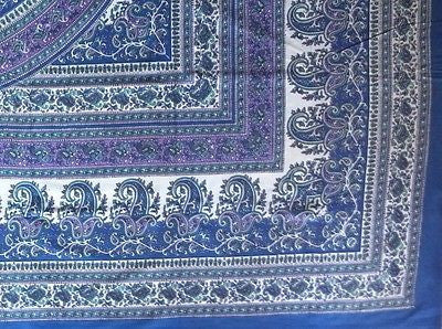 Clearance Sale Handmade Cotton Paisley Mandala Tapestry Tablecloth Coverlet Spread 60x88 Twin - Sweet Us