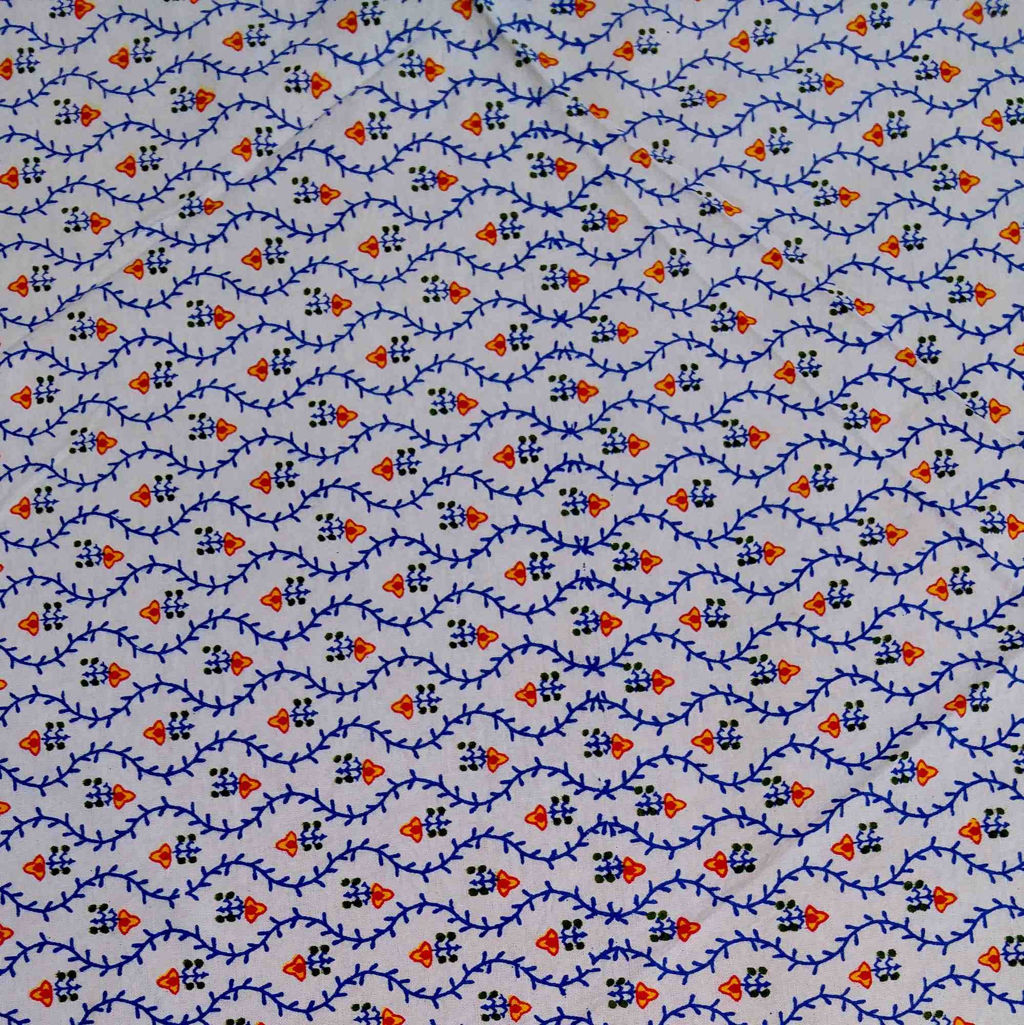 Floral Vine Tablecloth Round Square Table Linen White Blue Green Gold Red - Sweet Us