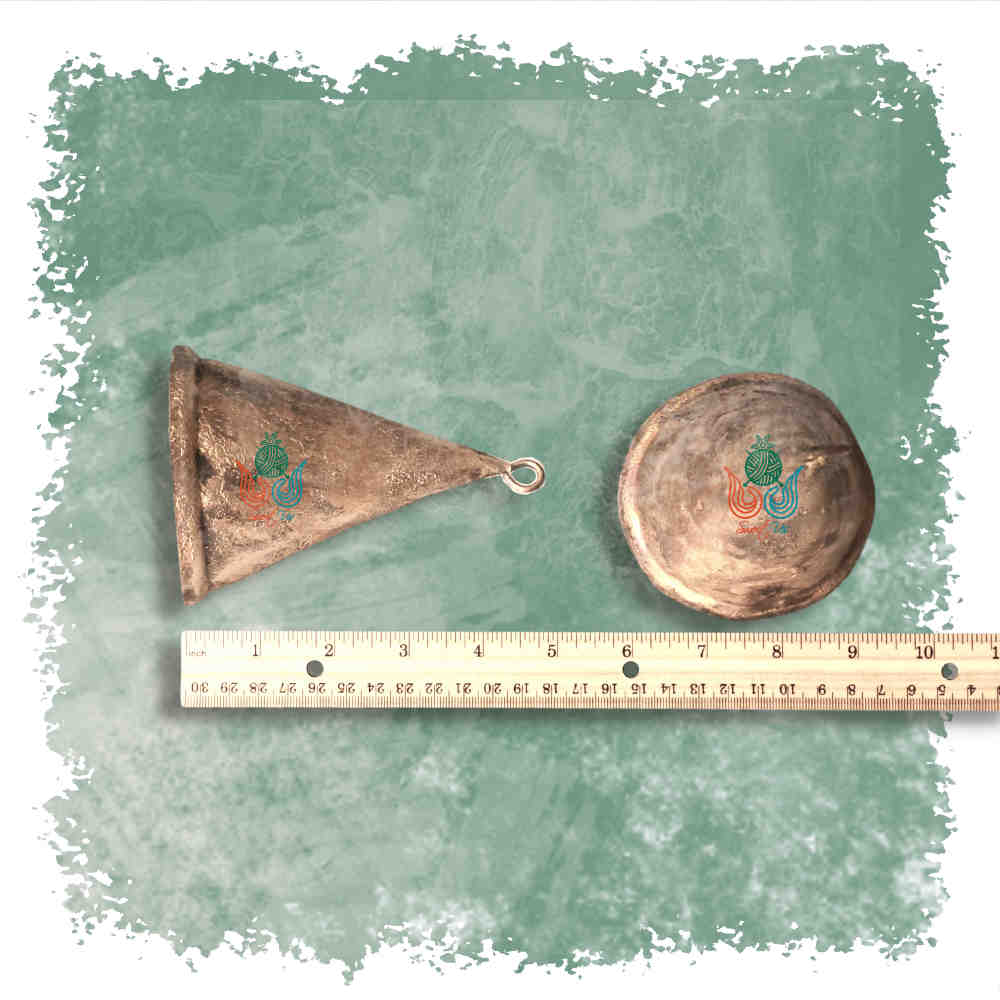 Vintage Rustic Cone Bells, Antique Cow Bells, Christmas Décor, Musical Jingles