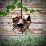 Rustic Vintage Chic Gifted Dome Bells for Meditation Craftwork Christmas Décor