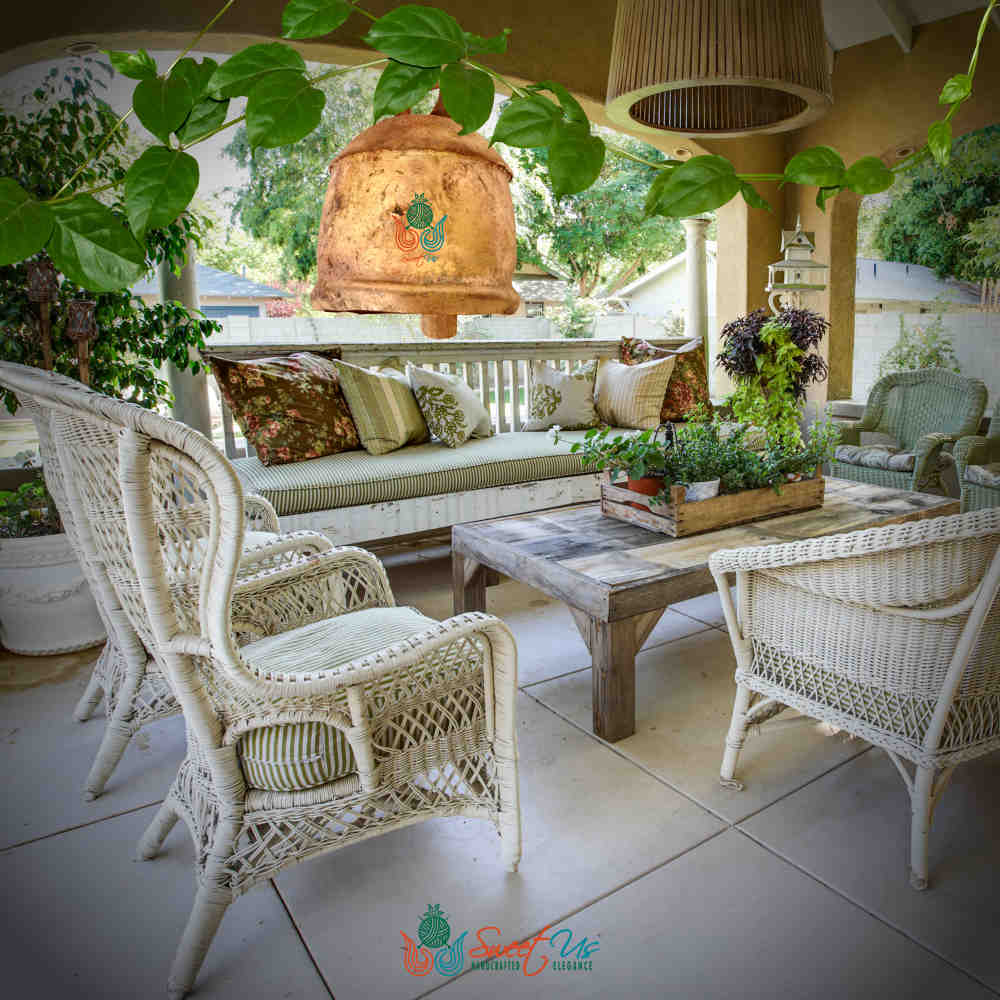 Vintage Rustic Large Tin Bell with Wooden Striker, Christmas Decor, Cow Bell