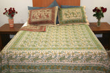 Reversible Duvet Cover Rajasthan Paisley 100% Cotton Full Queen Stunning - Sweet Us